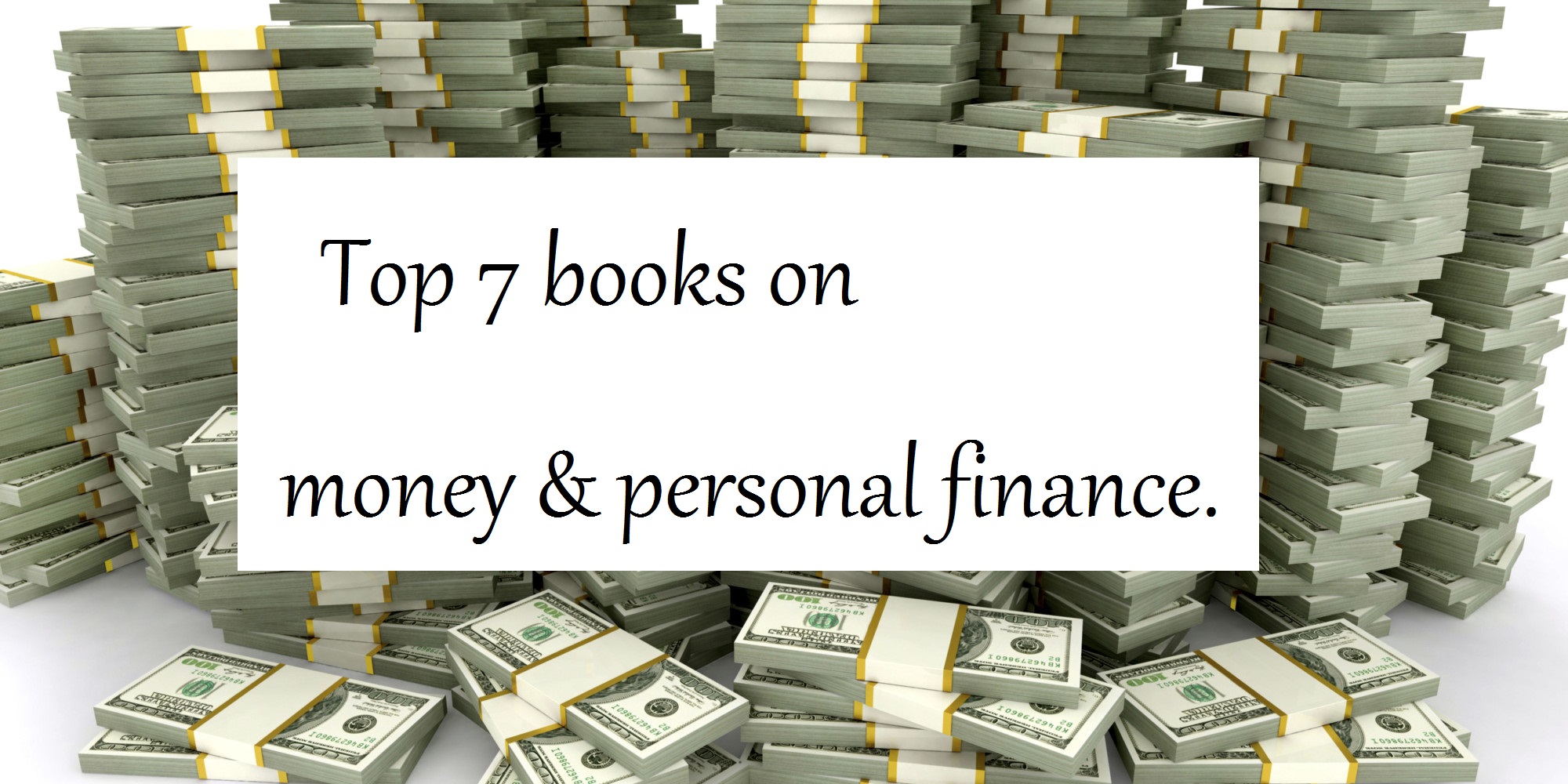 top 7 books on money