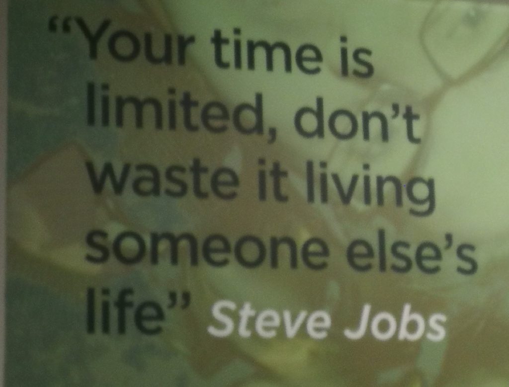 Don't waste time