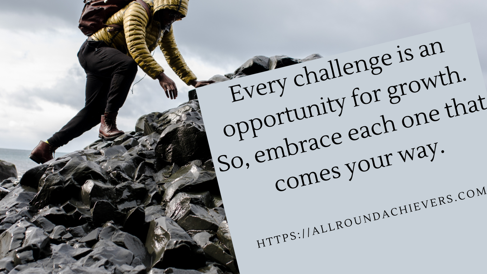 Opportunities in challenges - Allround Achievers growth opportunity