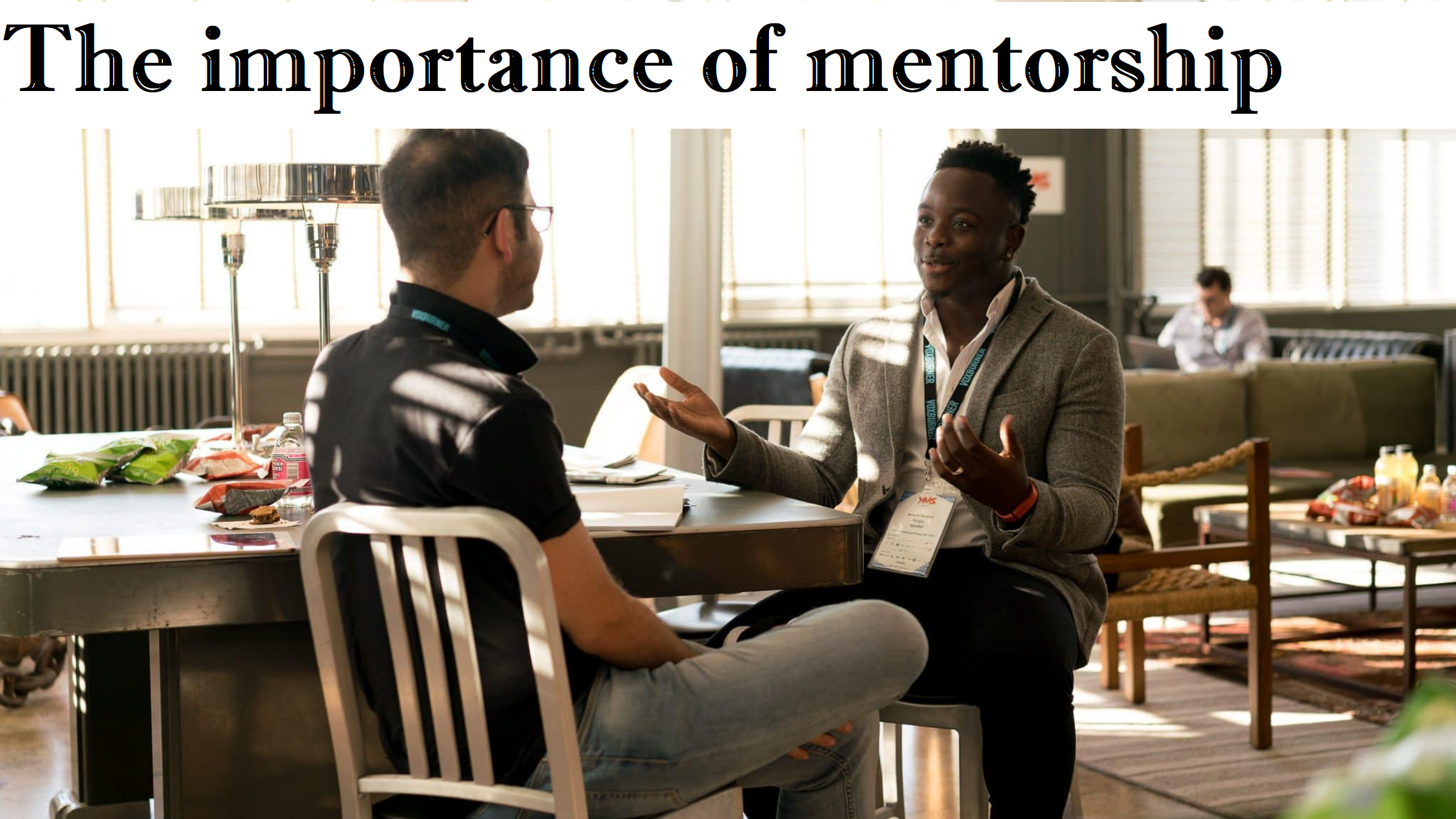 The importance of mentorship