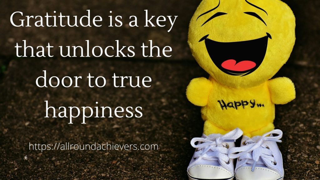 Key to true happiness