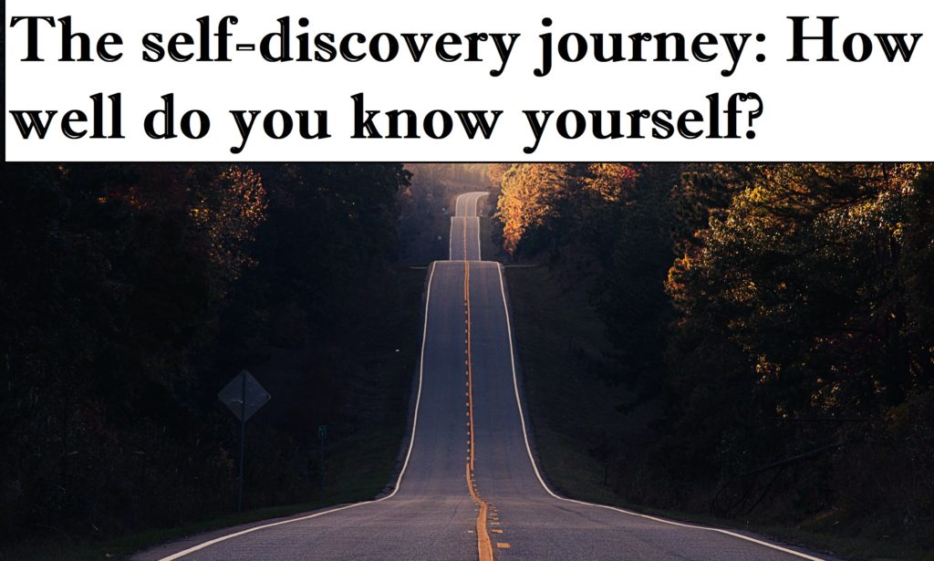 The self-discovery journey (how well do you know yourself?)