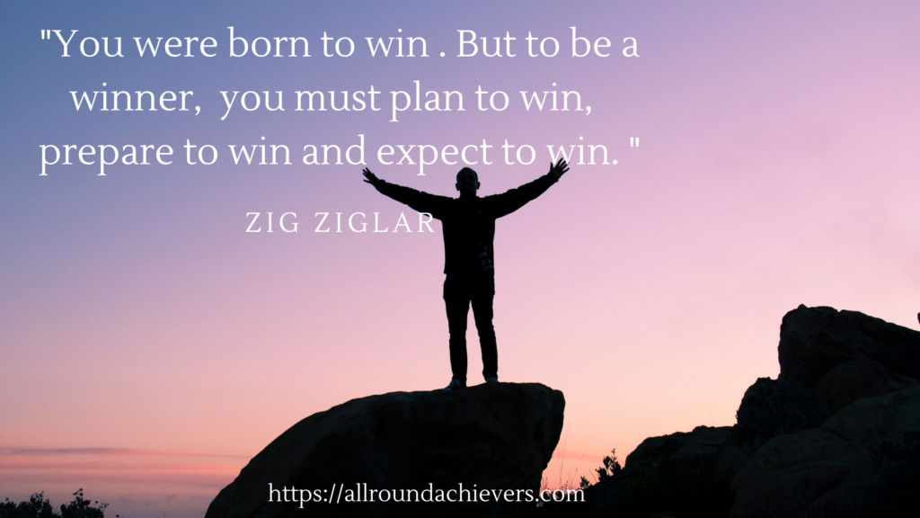 You were born to win