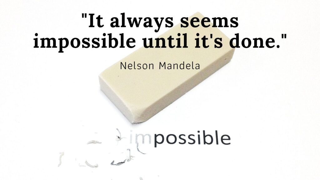 From impossible to possible
