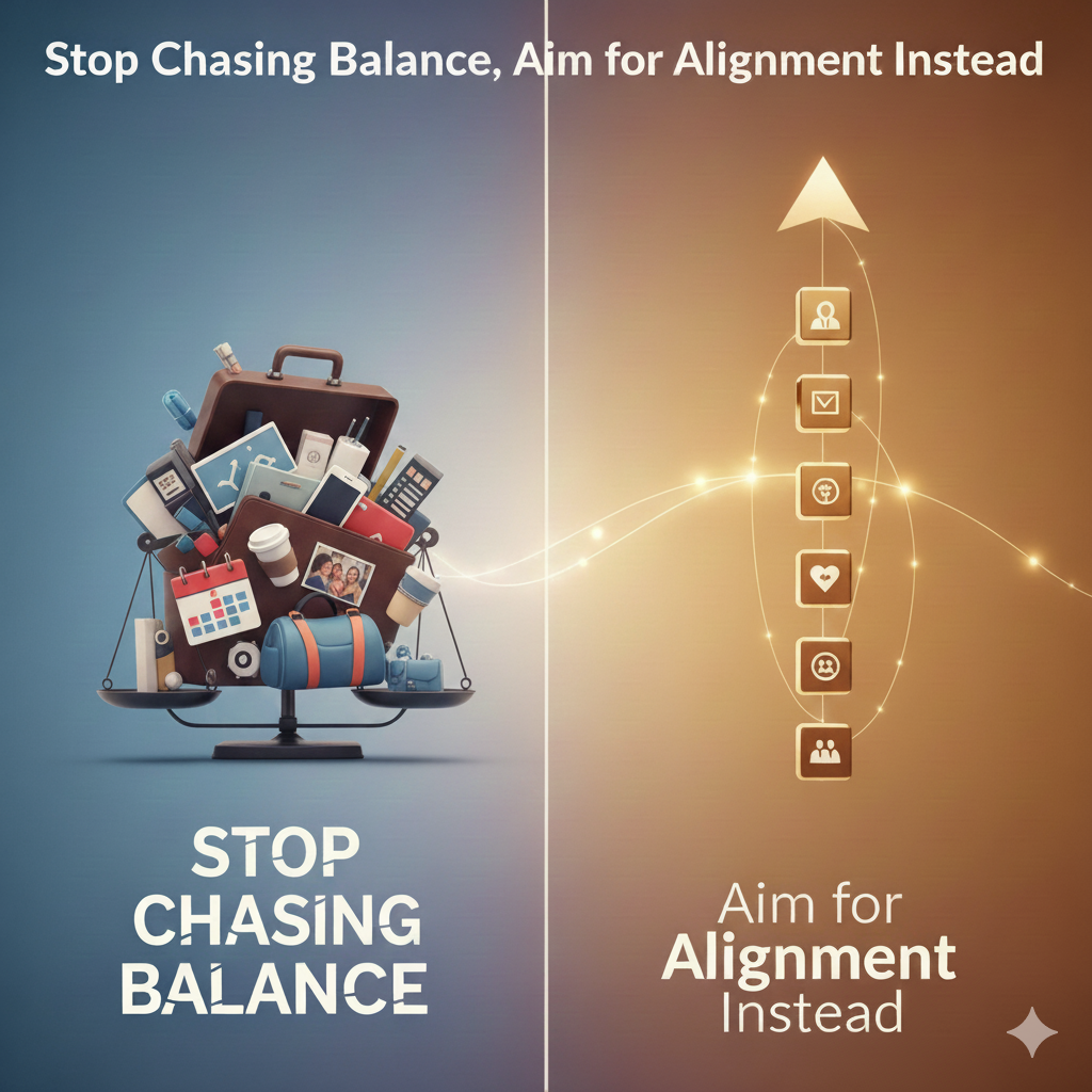 Stop Chasing Balance, Aim for Alignment Instead